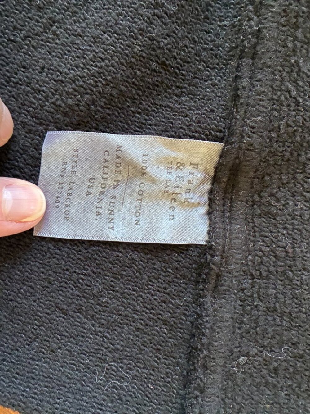 Frank & Eileen Mini Belfast Jacket/Peacoat, Size Small, Color Black - Picture 6 of 8